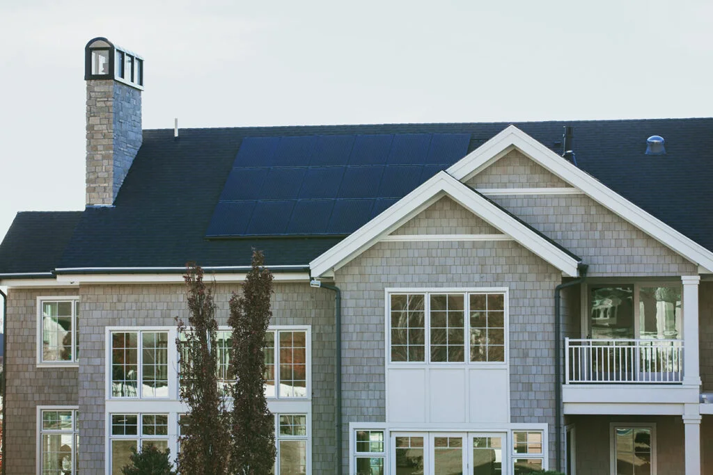 solar on a home